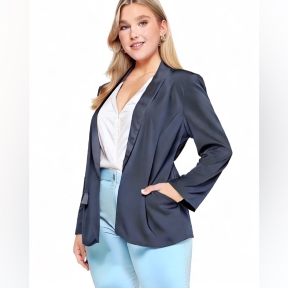 Lane Bryant Jackets & Blazers - Lane Bryant Black Plus Size Oversized The Bryant Blazer